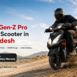 Syntax Gen-Z Pro electric scooter in Bangladesh with 2400W motor and 150KM range